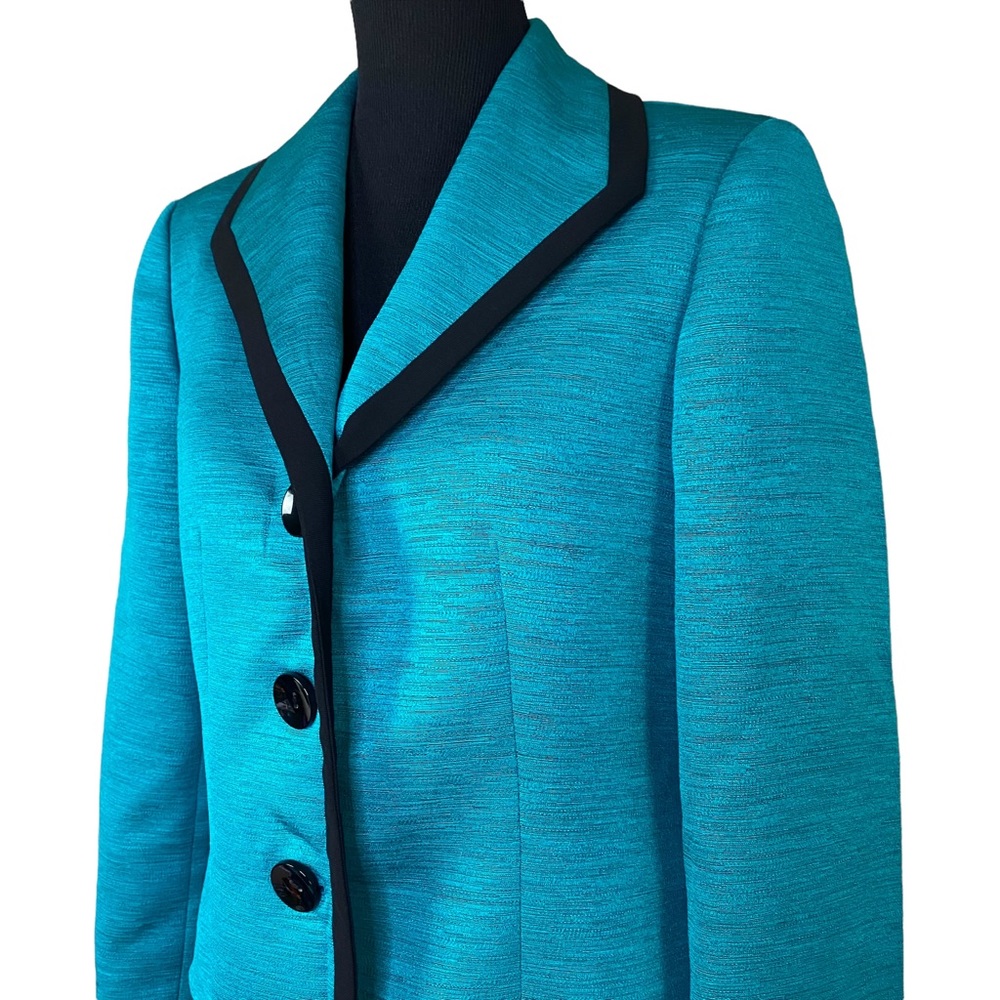 Vintage Jacket 12 Green Black - Picture 2 of 4